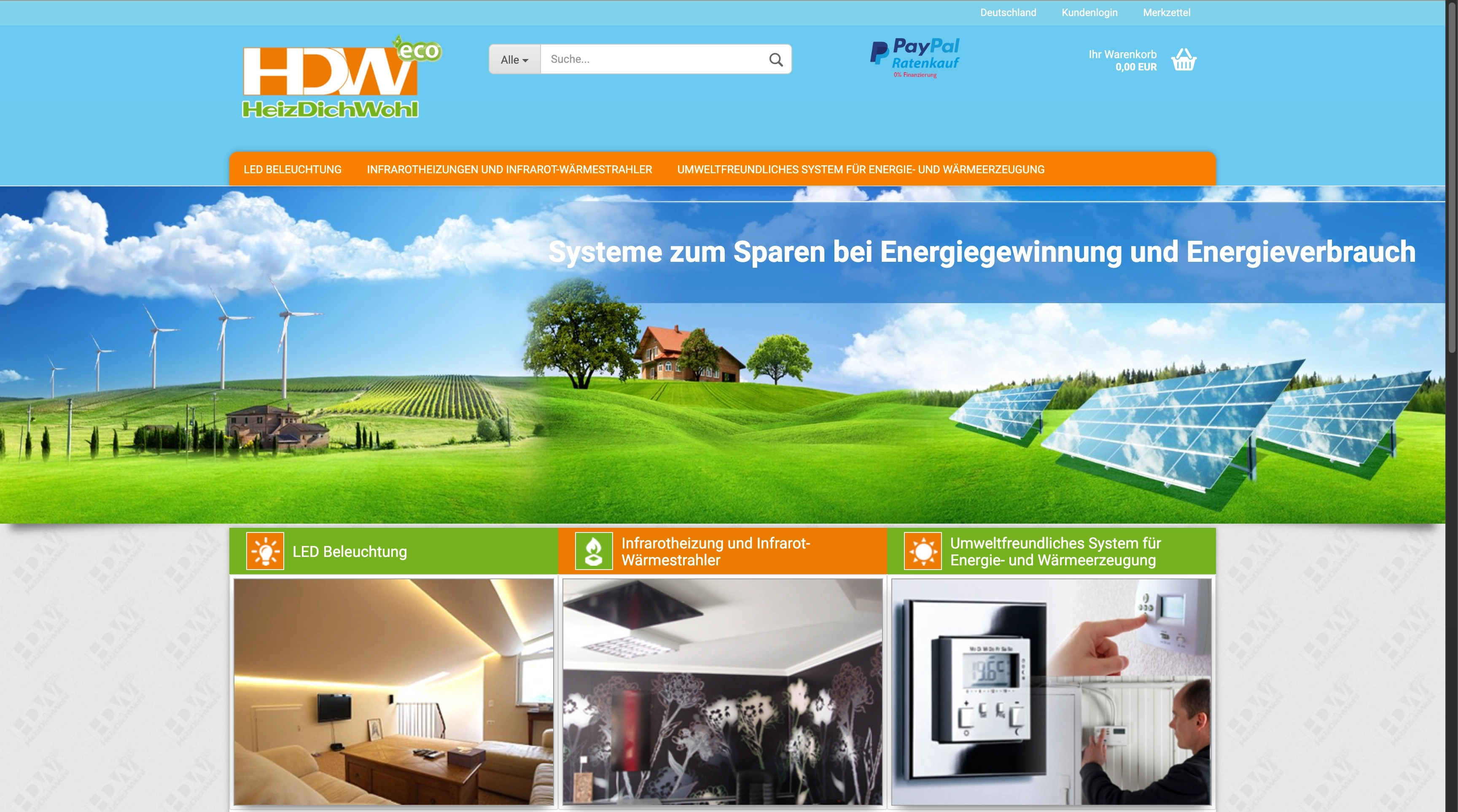 HeizDichWohl Website