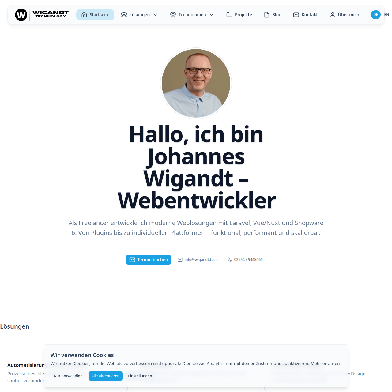 Wigandt Technology Website