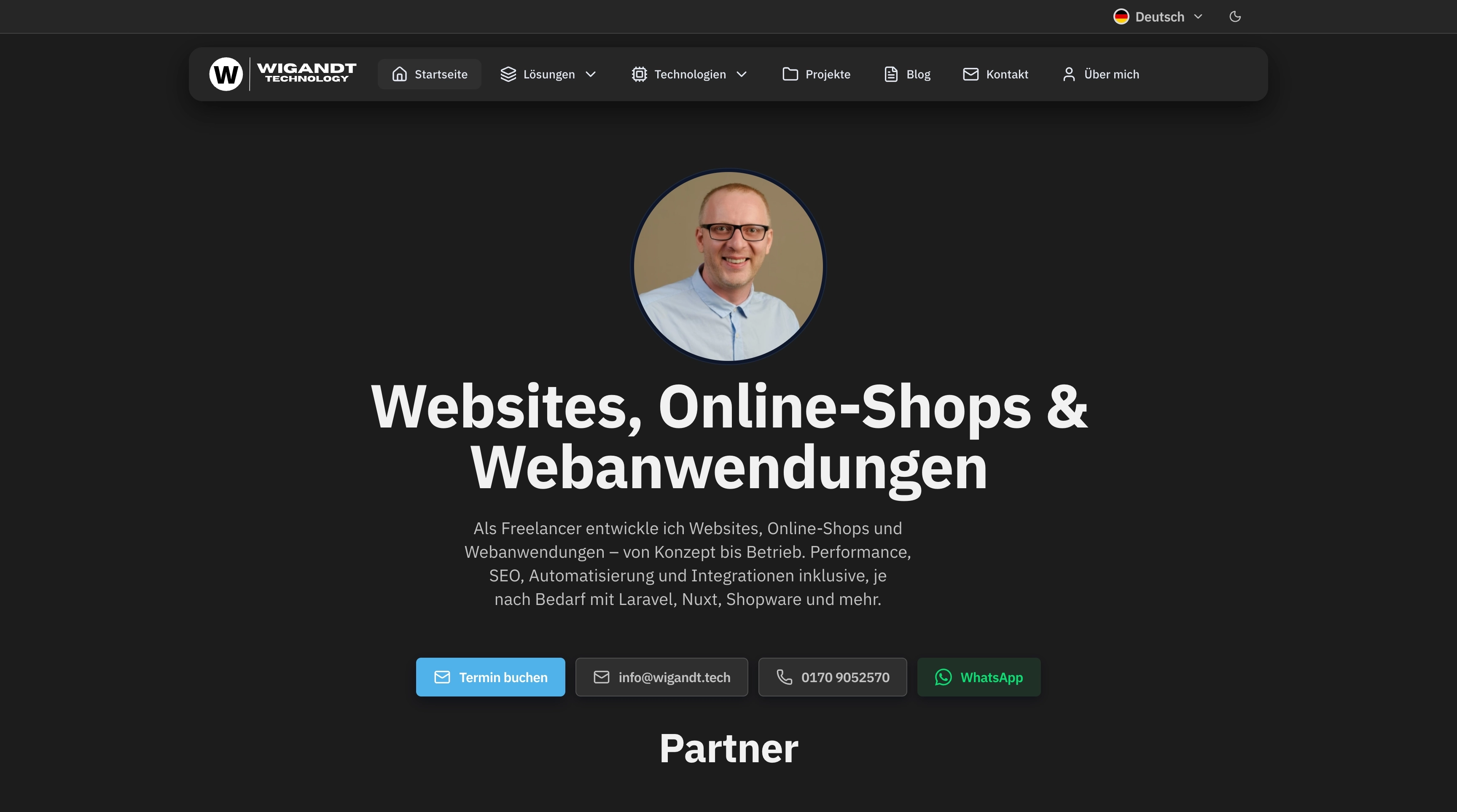Wigandt Technology Website