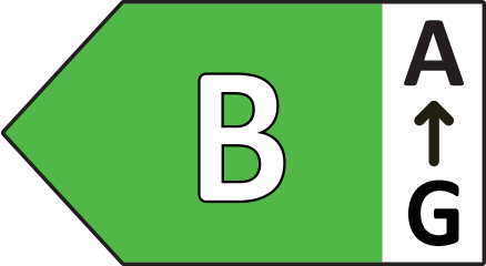 Energy efficiency class B (A-G)