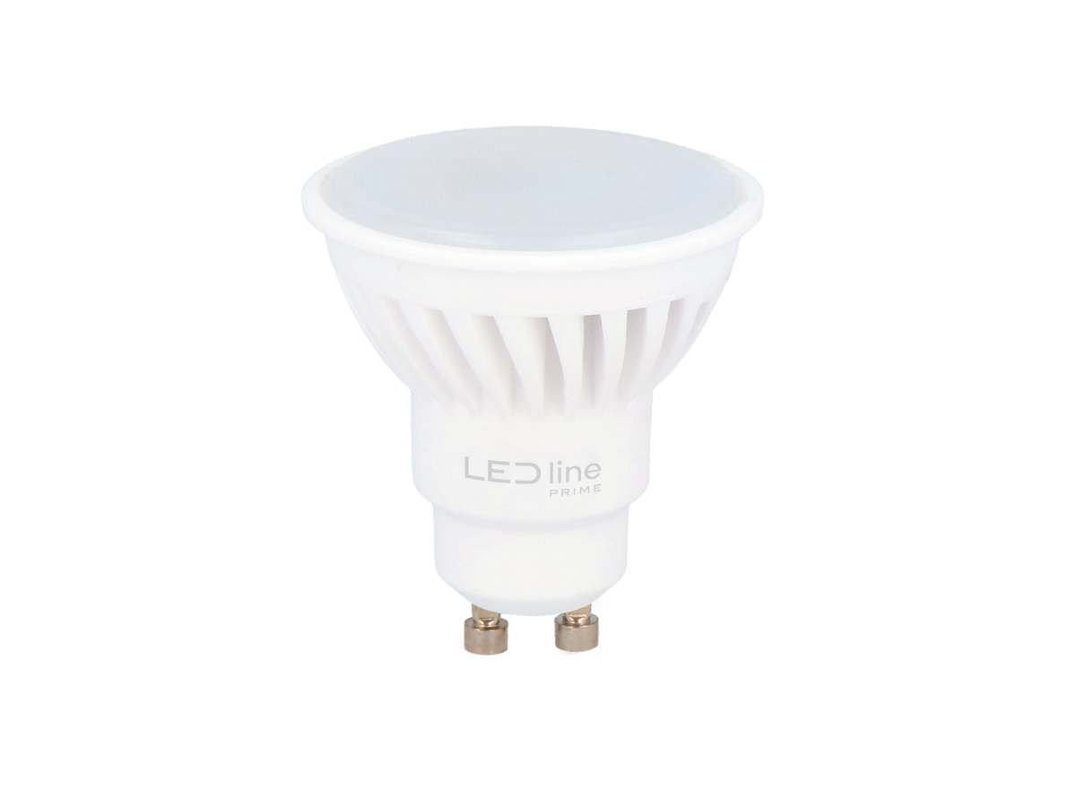 LED line® PRIME GU10 Leuchtmittel 10W 1400lm 2700K Warmweiß 120° SMD2835 IP20