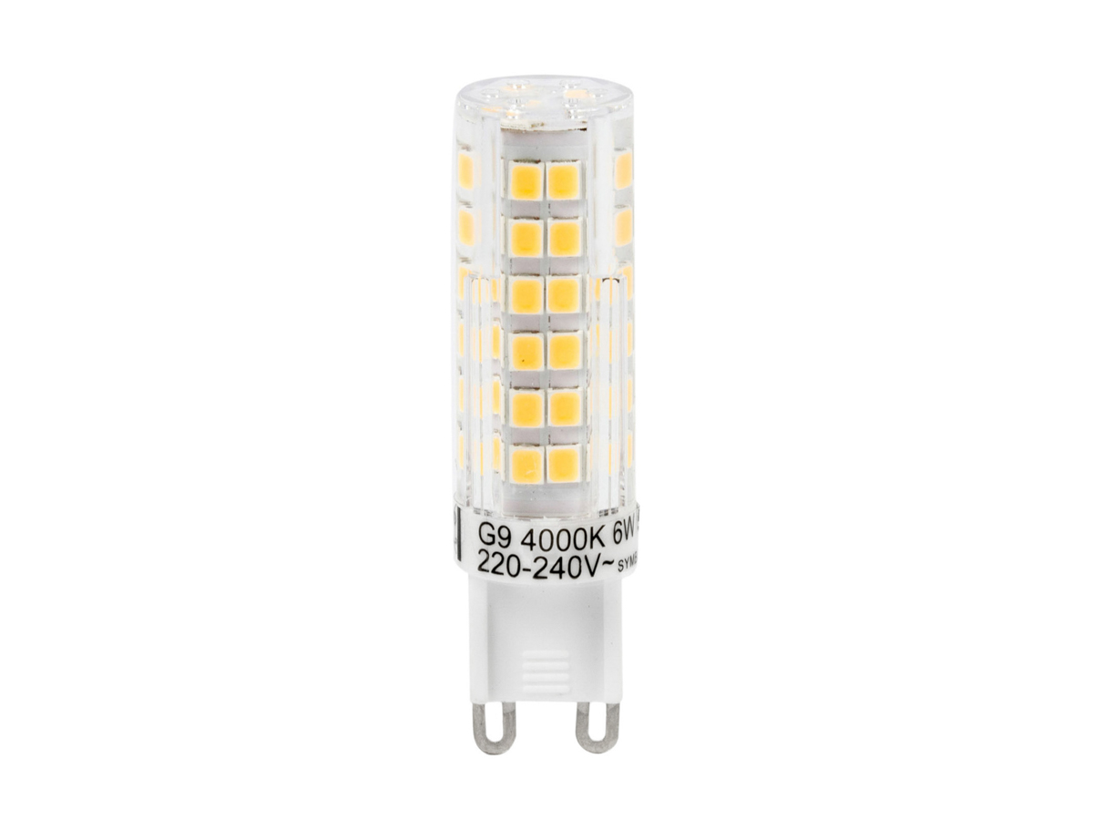 LED line® CERAMIC G9 Leuchtmittel 6W 550lm 2700-6000K Warmweiß 270° SMD2835