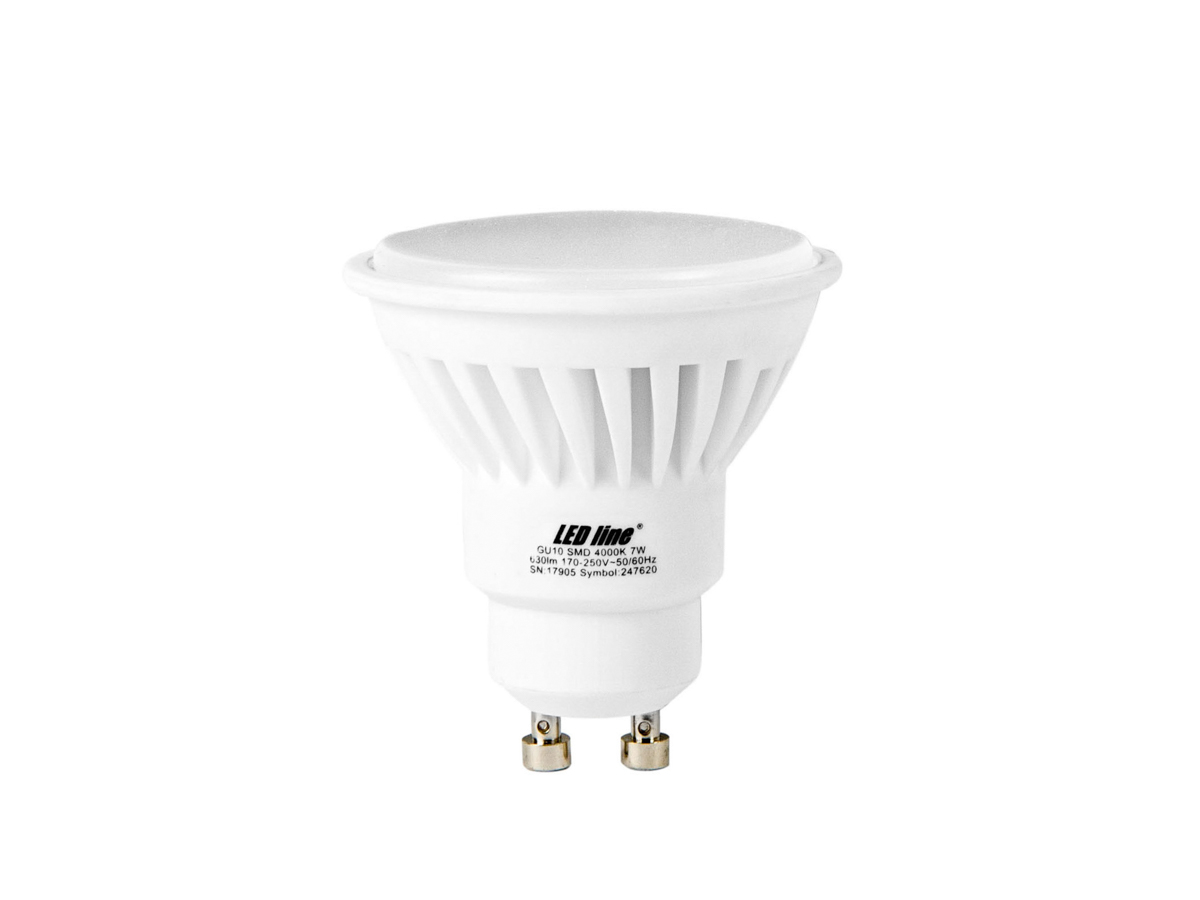 LED line® CERAMIC GU10 7W 2700-6500K Warm white 120°