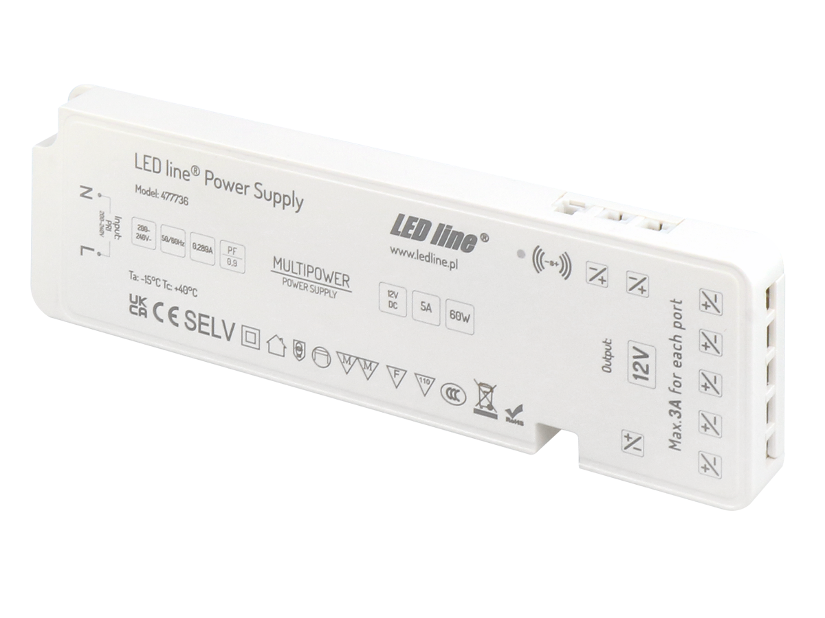 LED line® Multipower 60-12 5A 60W 12V