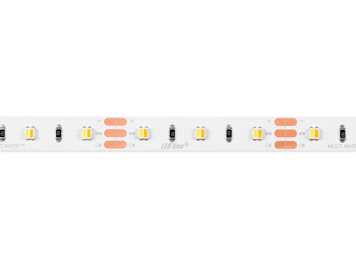 LED line EXPERT 300 Streifen 12V 9,6W/m 740lm 3000-6500K Warmweiß Dimmbar SMD3528 5m IP20