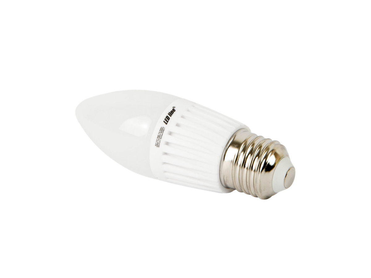 LED line® CERAMIC E27 candle 7W 2700-4000K Warm white 220°