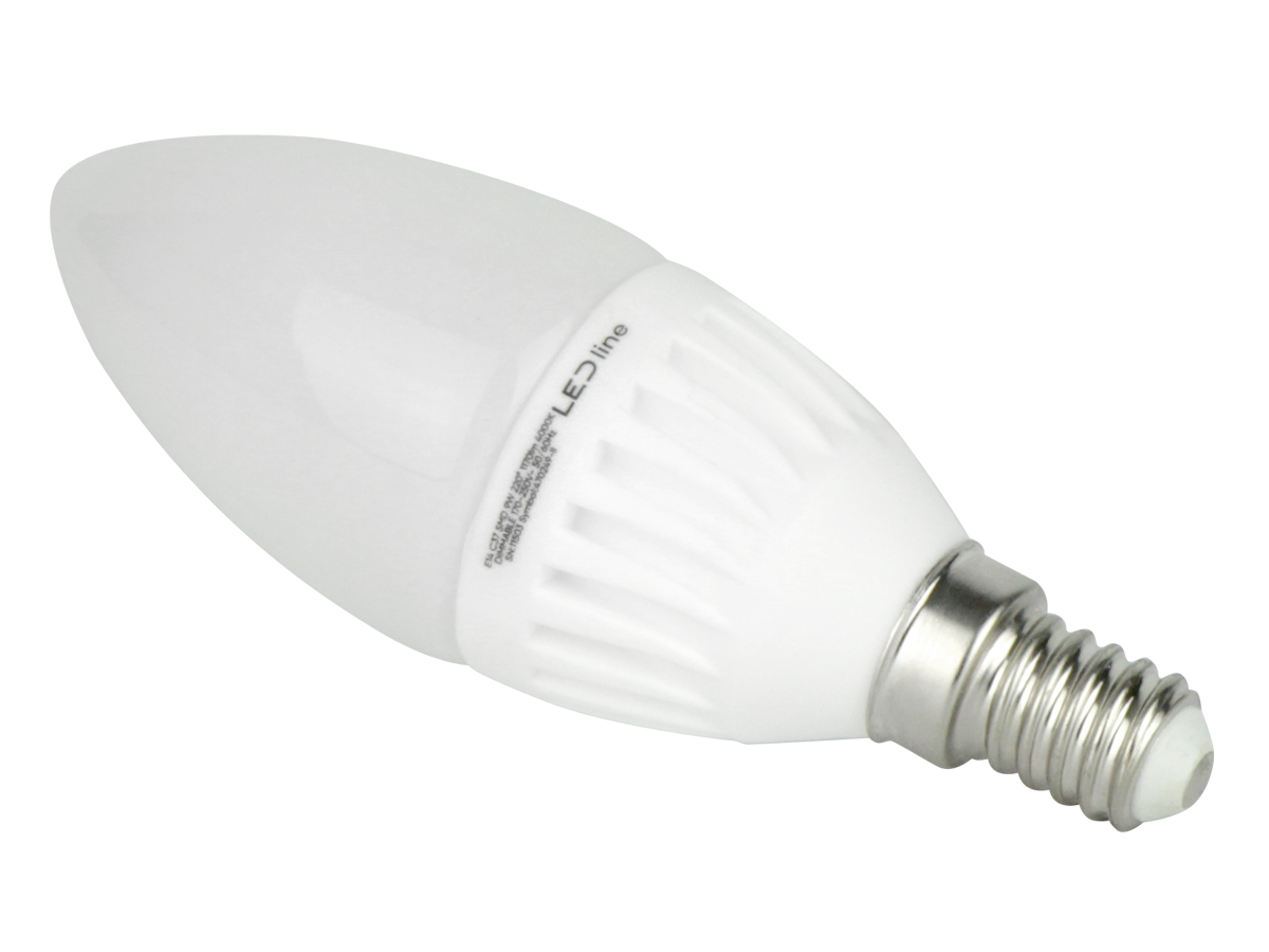 LED line® PRIME Ceramic E14 Leuchtmittel 9W 1170lm 2700-4000K Warmweiß Dimmbar 220° SMD2835 IP20