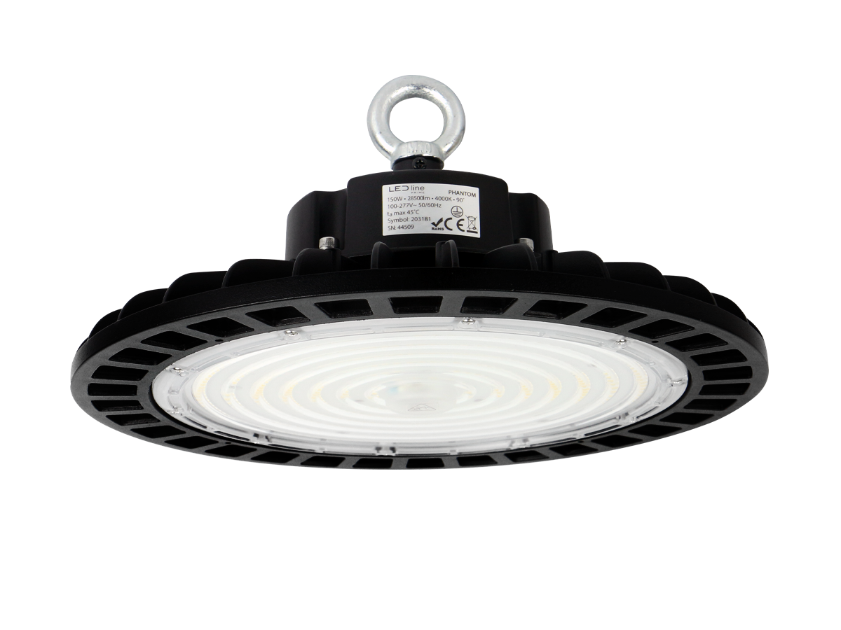 LED line PRIME PHANTOM Hallenstrahler 150W 28500lm 4000K 60° SMD2835 IP65