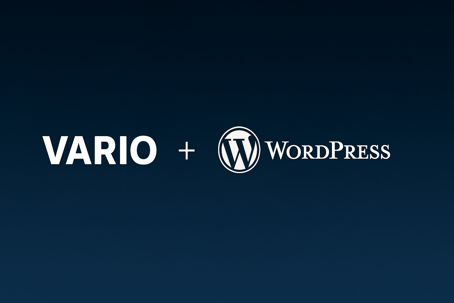 Relaunch der VARIO Unternehmenswebsite mit WordPress & individuellen Plugins