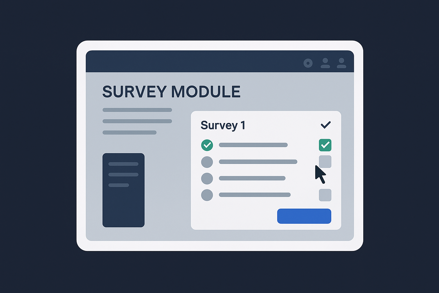 Backend-Entwicklung für Umfragen-Modul